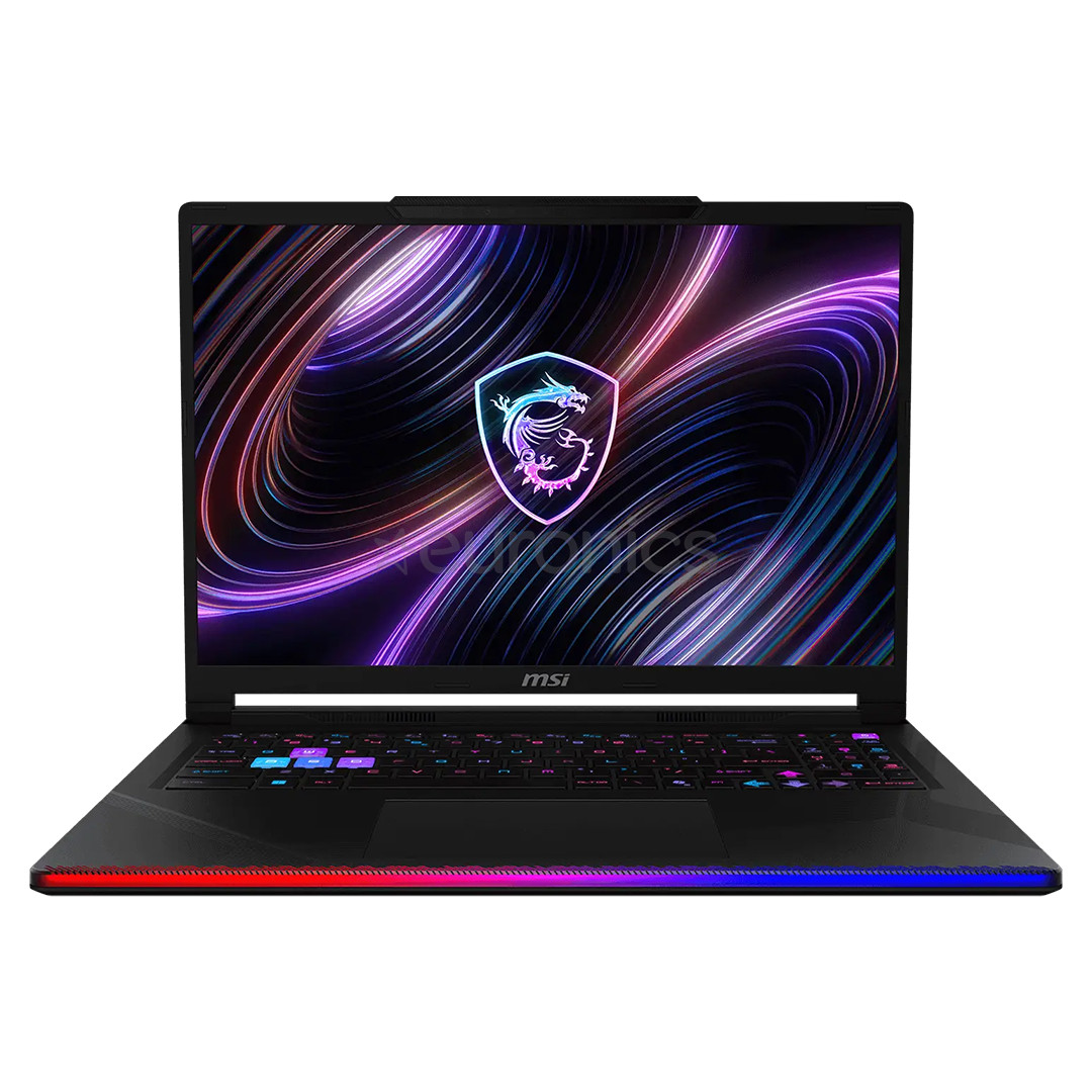 MSI Raider 16 Max HX B2WI, 16'', QHD+, 240 Hz, Core Ultra 9, 32 GB, 2 TB, RTX 5080, ENG, melna - Portatīvais dators
