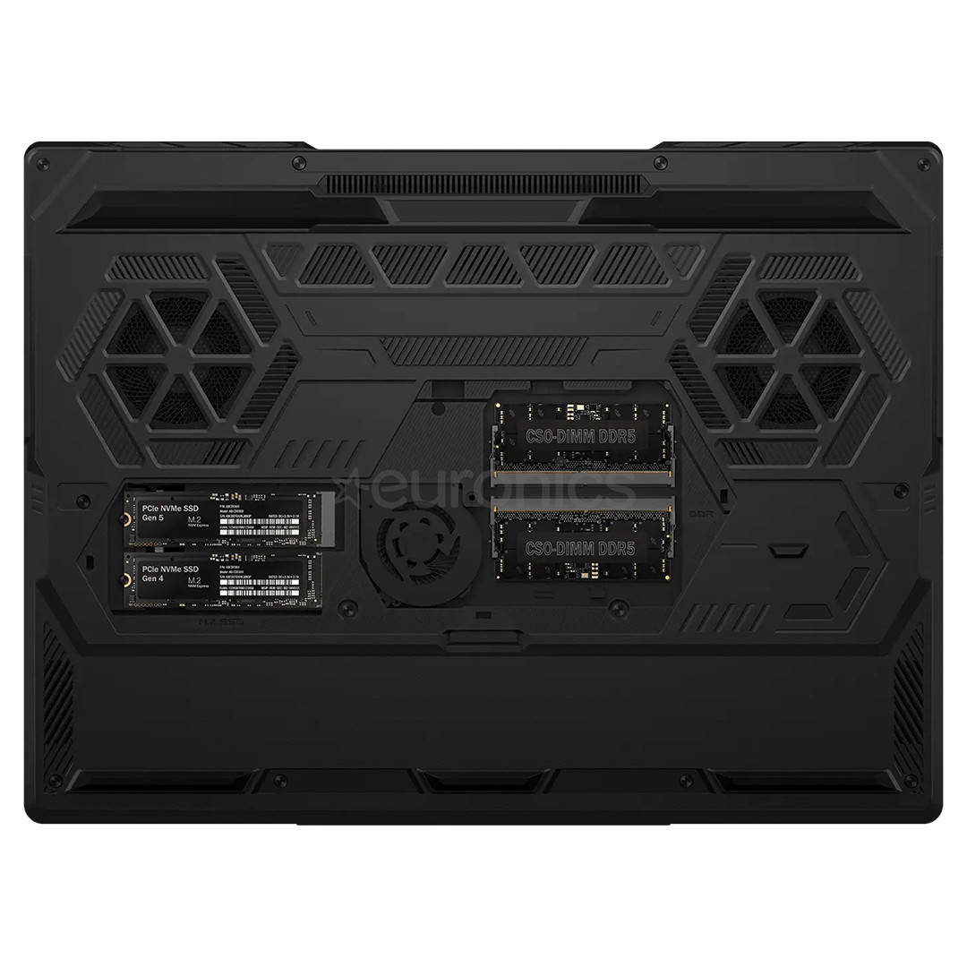 MSI Raider 16 HX B2WH, 16'', QHD+, 240 Hz, Ultra 9, 32 GB, 1 TB, RTX 5070Ti, ENG, melna - Portatīvais dators
