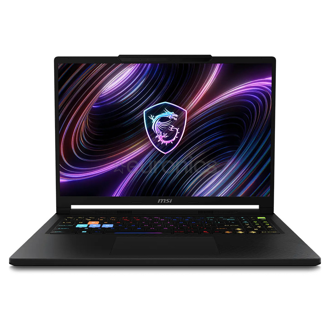 MSI Raider 16 HX B2WH, 16'', QHD+, 240 Hz, Ultra 9, 32 GB, 1 TB, RTX 5070Ti, ENG, melna - Portatīvais dators