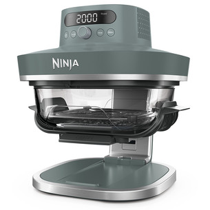 Ninja CRISPi PRO 7-in-1 XL, 2050 W, 5.7 L, caurspīdīga/pelēka - Karstā gaisa friteris