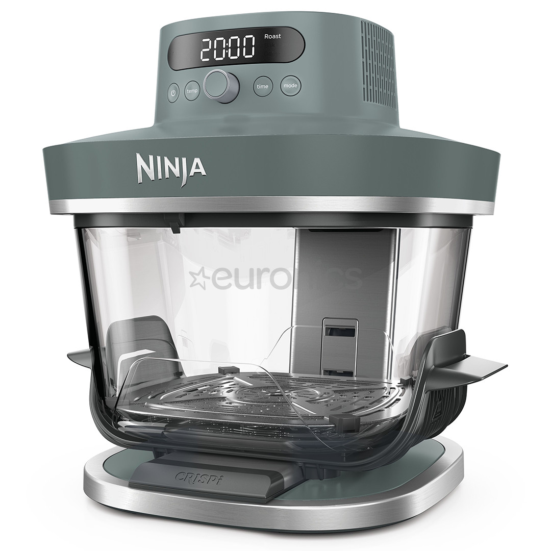 Ninja CRISPi PRO 7-in-1 XL, 2050 W, 5.7 L, caurspīdīga/pelēka - Karstā gaisa friteris