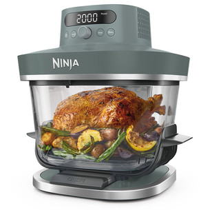 Ninja CRISPi PRO 7-in-1 XL, 2050 W, 5.7 L, caurspīdīga/pelēka - Karstā gaisa friteris