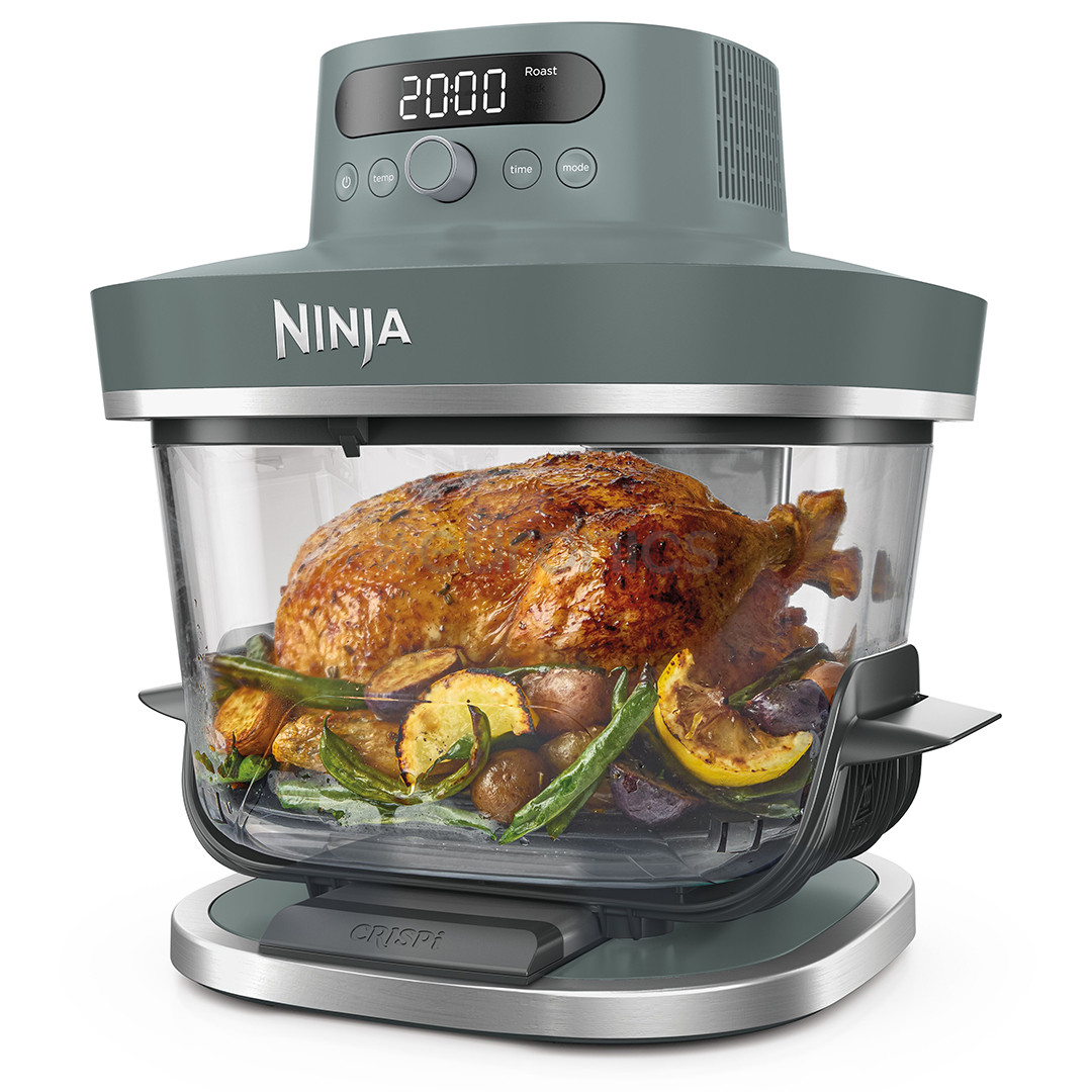 Ninja CRISPi PRO 7-in-1 XL, 2050 W, 5.7 L, caurspīdīga/pelēka - Karstā gaisa friteris