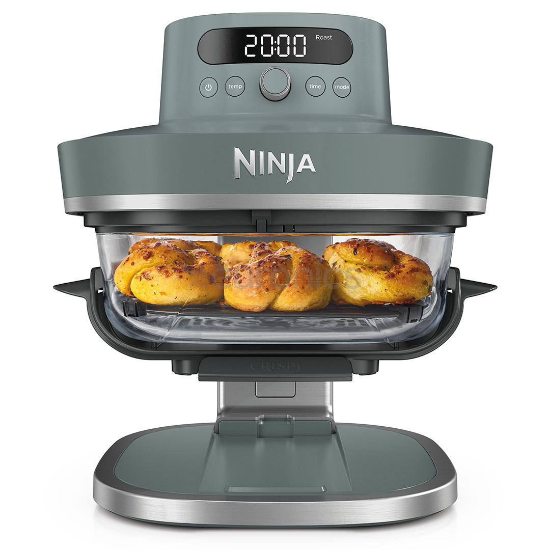 Ninja CRISPi PRO 7-in-1 XL, 2050 W, 5.7 L, caurspīdīga/pelēka - Karstā gaisa friteris