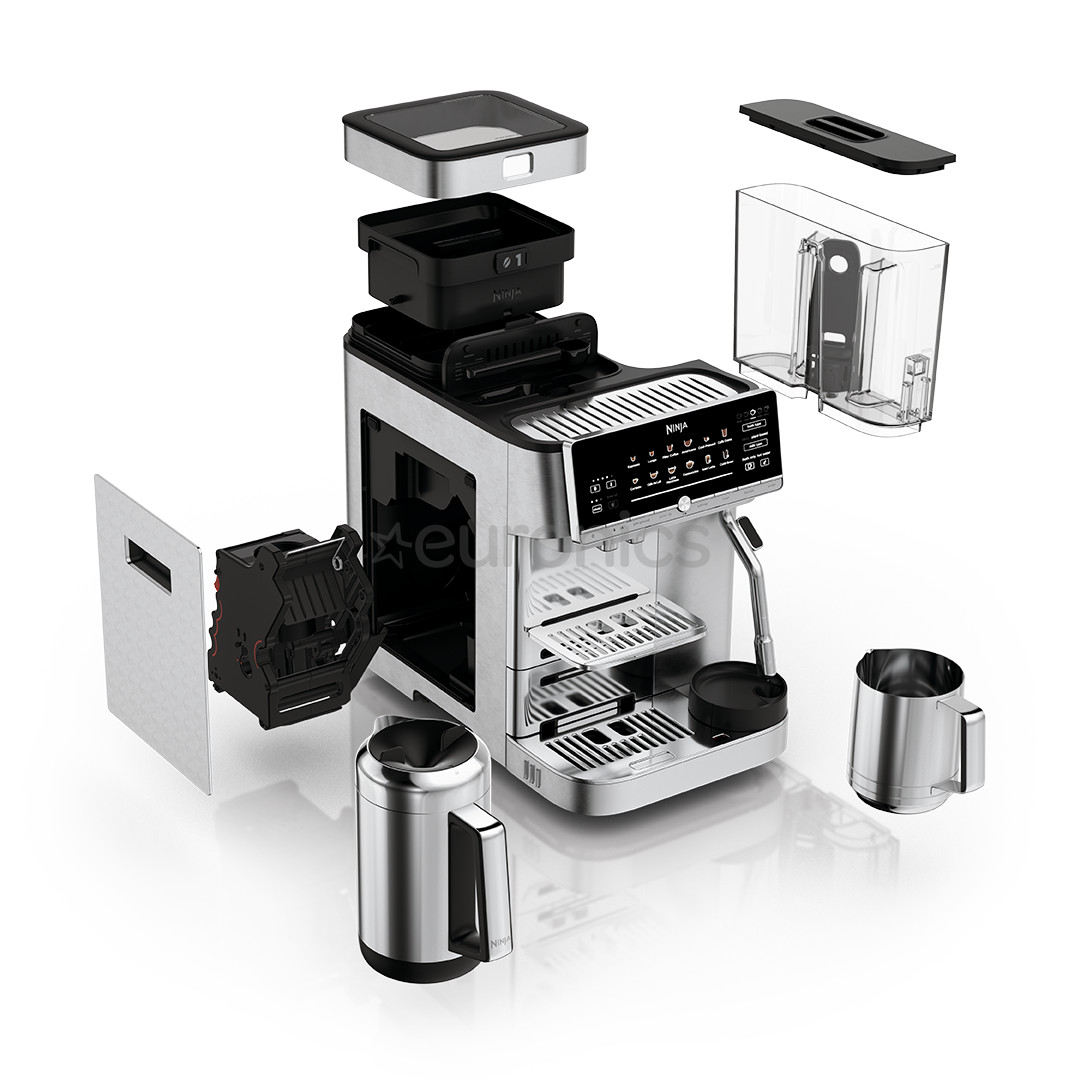 Ninja AutoBarista Pro, sudraba - Kafijas automāts