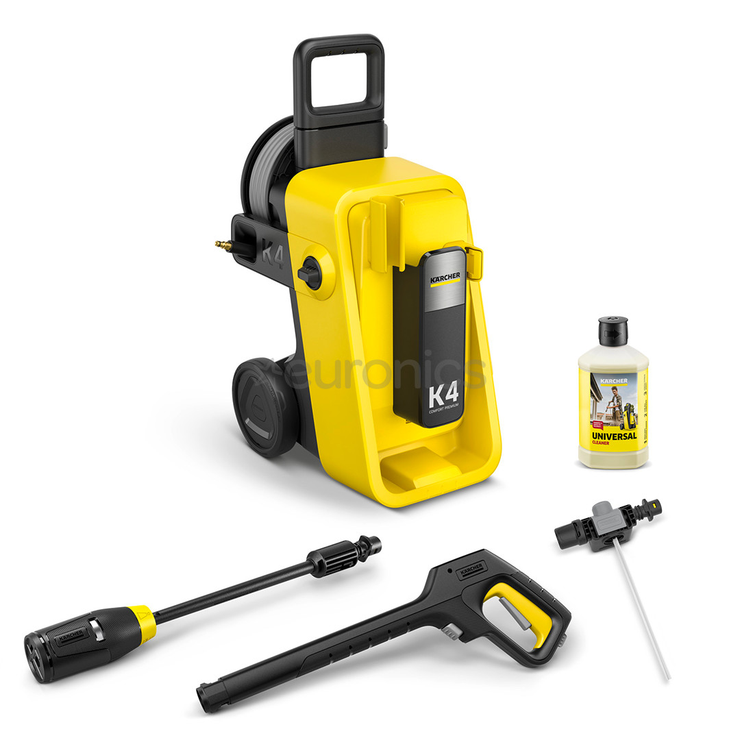 Kärcher K 4 Comfort Premium, dzeltena - Augstspiediena mazgātājs