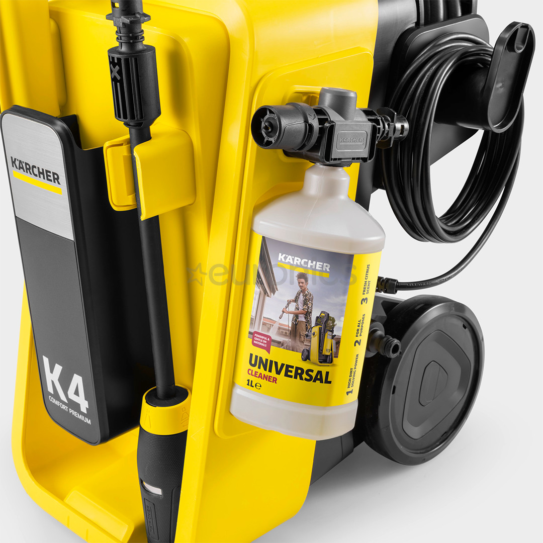 Kärcher K 4 Comfort Premium, dzeltena - Augstspiediena mazgātājs