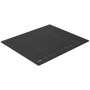 Whirlpool, platums 59 cm, melna - Iebūvējama indukcijas plīts virsma
