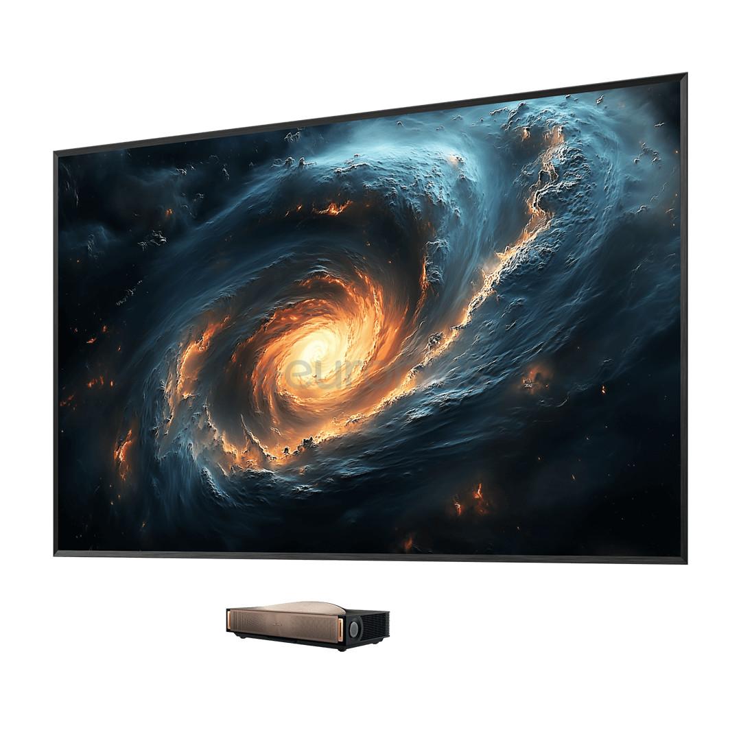 Hisense 120L9QD, 120", лазерный, черный/коричневый - Проектор