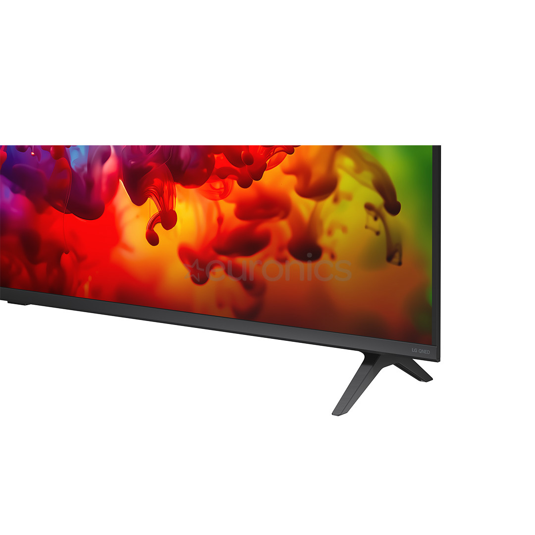 LG QNED72 AI, 43'', 4K UHD, QNED Mini LED, black - TV