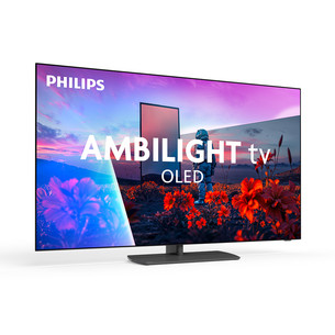 Philips OLED811, 55'', 4K UHD, OLED, pelēka - Televizors
