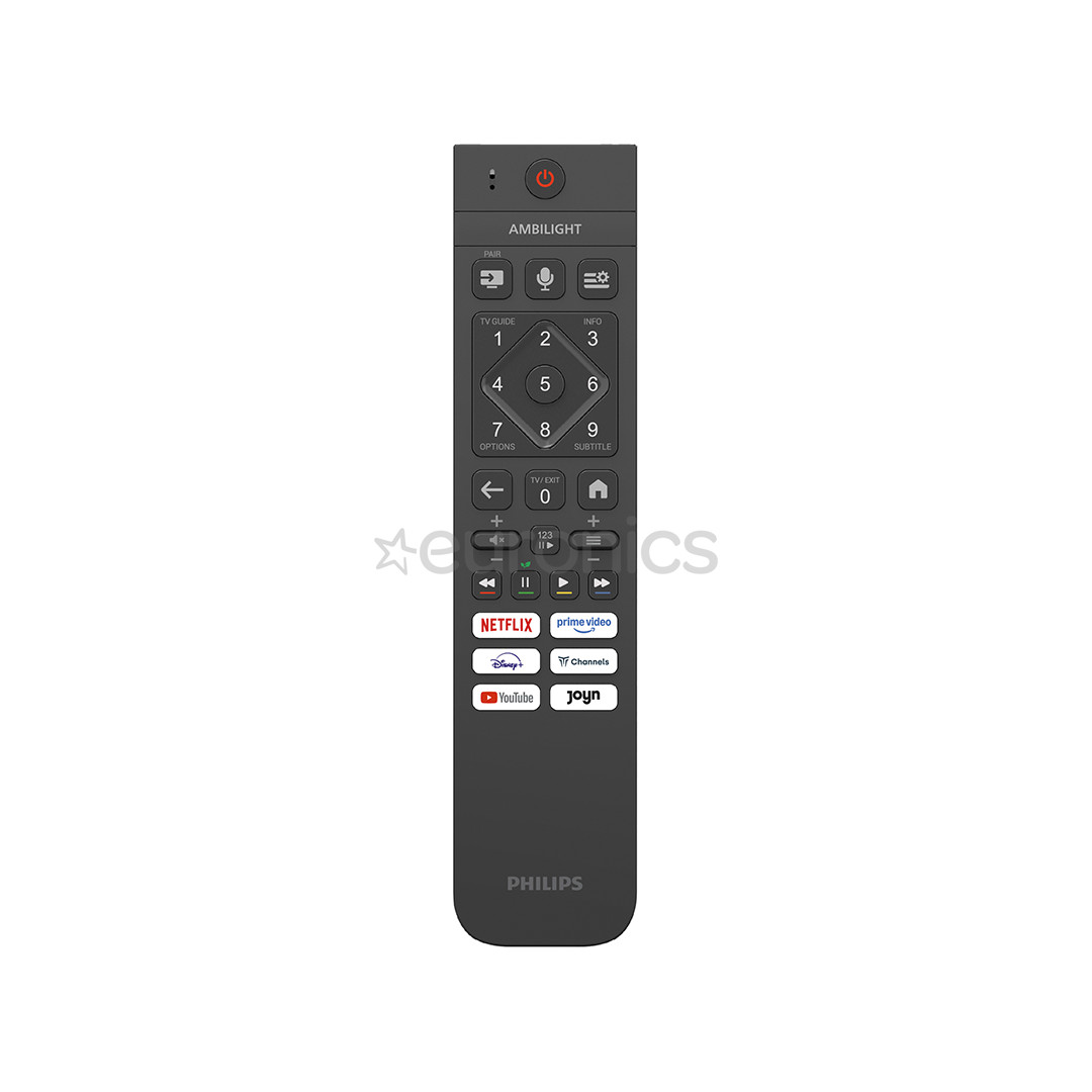 Philips OLED811, 55'', 4K UHD, OLED, pelēka - Televizors