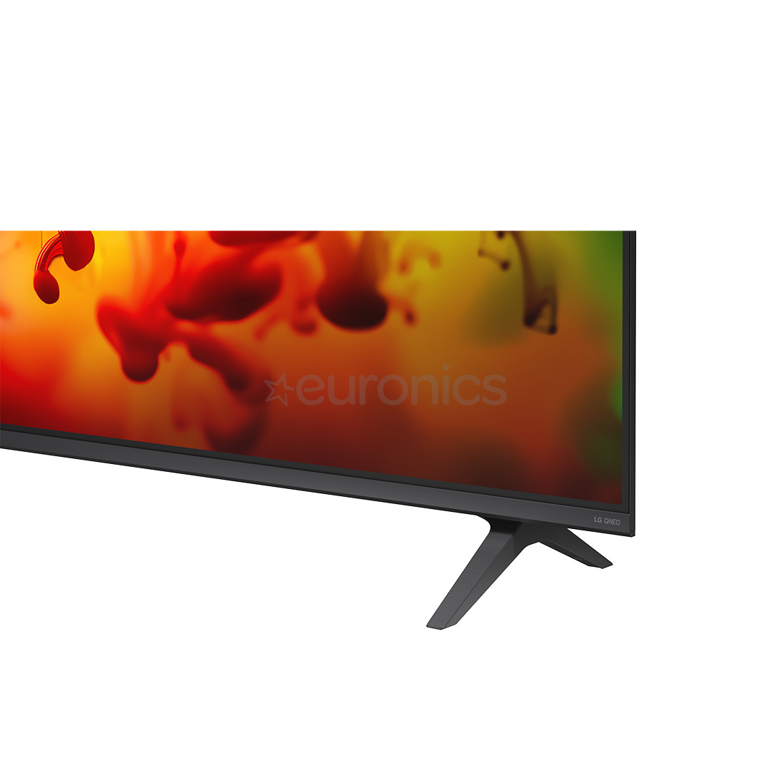 LG QNED72 AI, 65'', 4K UHD, QNED Mini LED, melna - Televizors