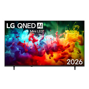 LG QNED72 AI, 75'', 4K UHD, QNED Mini LED, black - TV