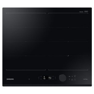 Samsung, platums 59 cm, melna - Iebūvējama indukcijas plīts virsma