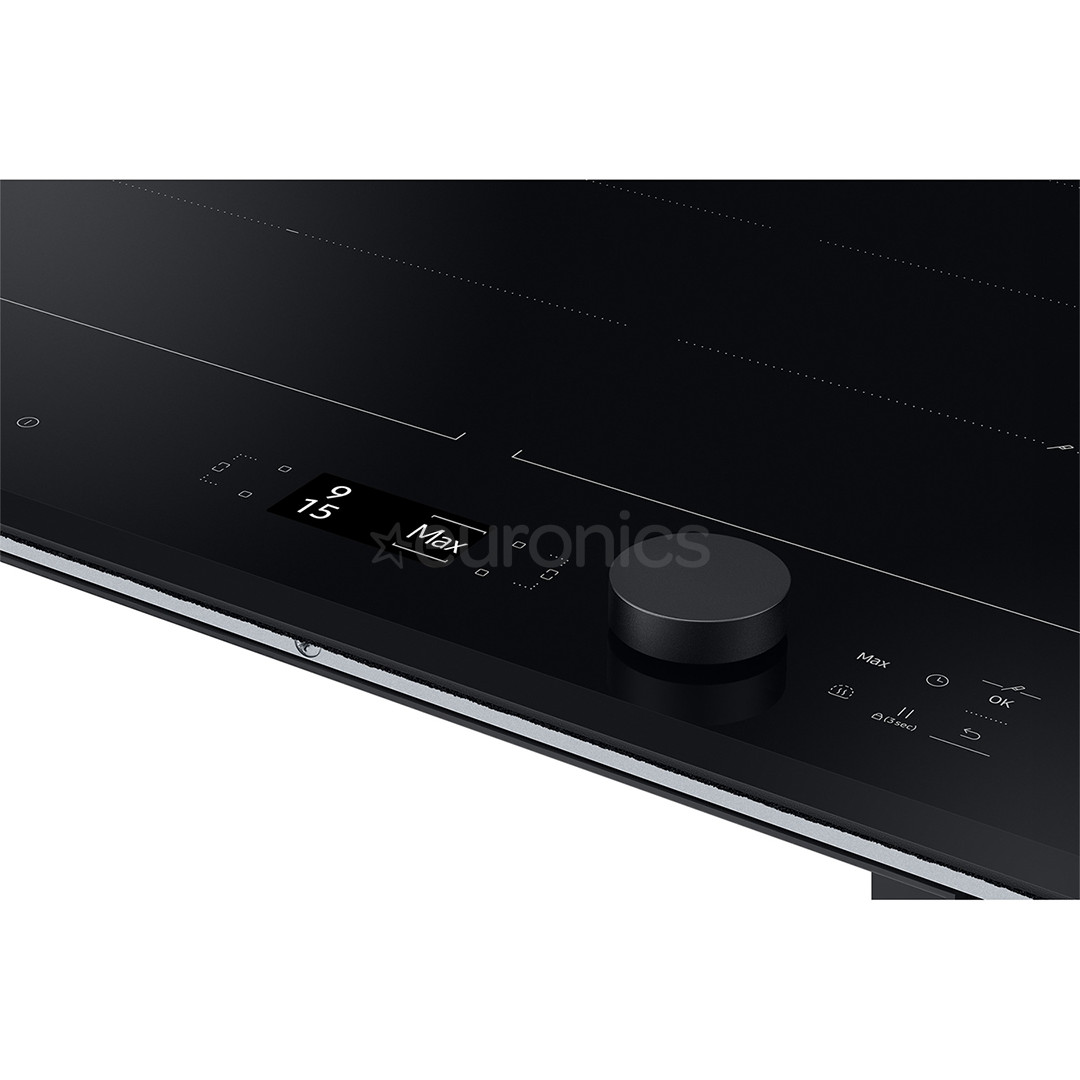 Samsung, platums 59 cm, melna - Iebūvējama indukcijas plīts virsma