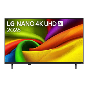 LG NANO85 AI, 43'', 4K UHD, LED LCD, black - TV 43NU850B3LA.AEU