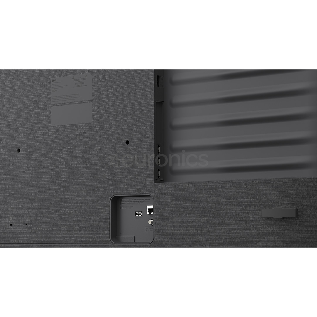 LG NANO85 AI, 55'', 4K UHD, LED LCD, black - TV