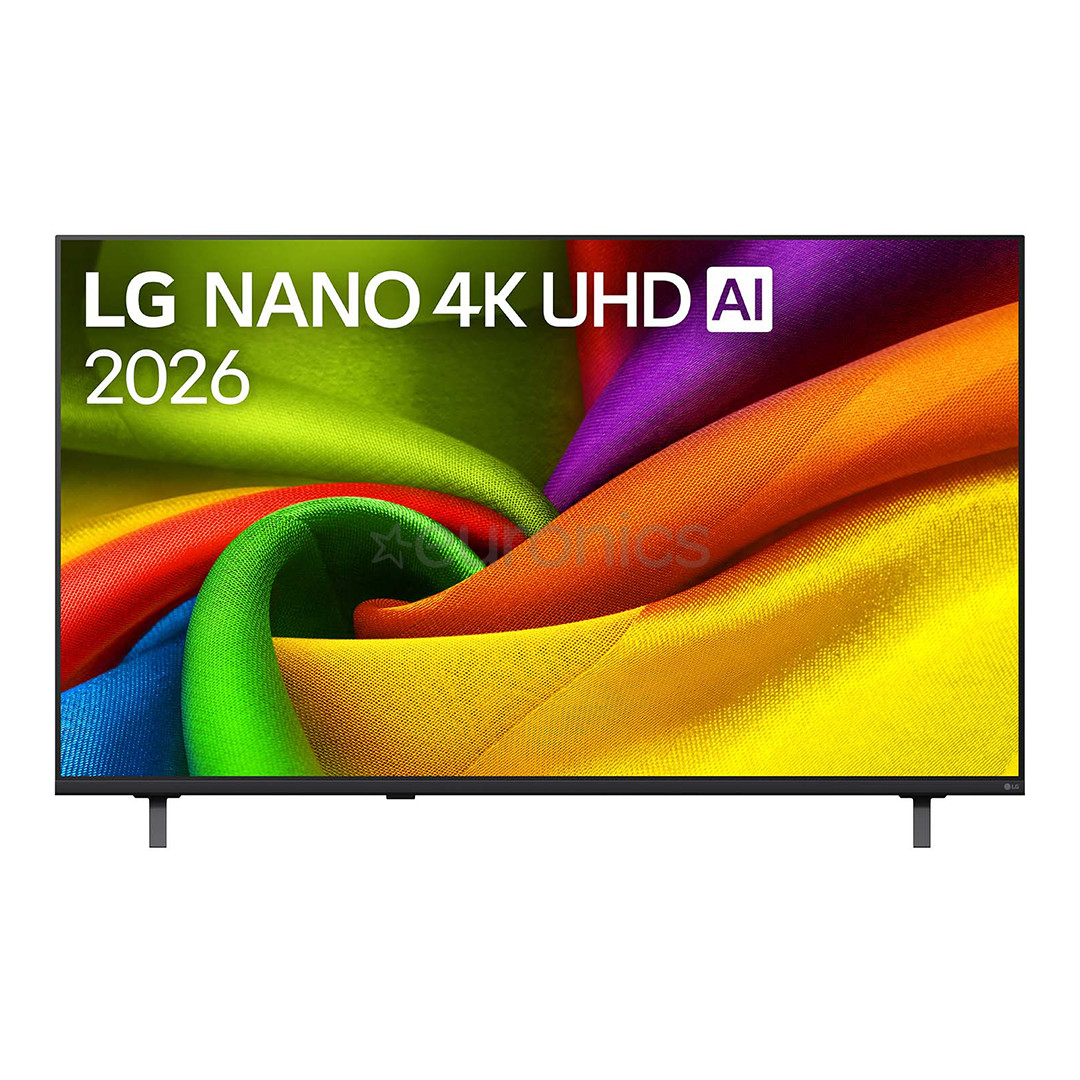 LG NANO85 AI, 55'', 4K UHD, LED LCD, black - TV