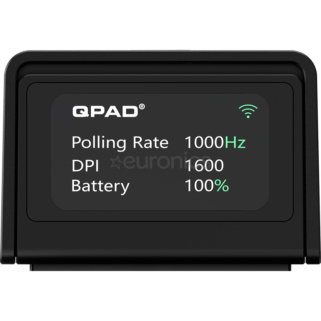 QPAD Mark Model 5 Vision, black - Wireless mouse