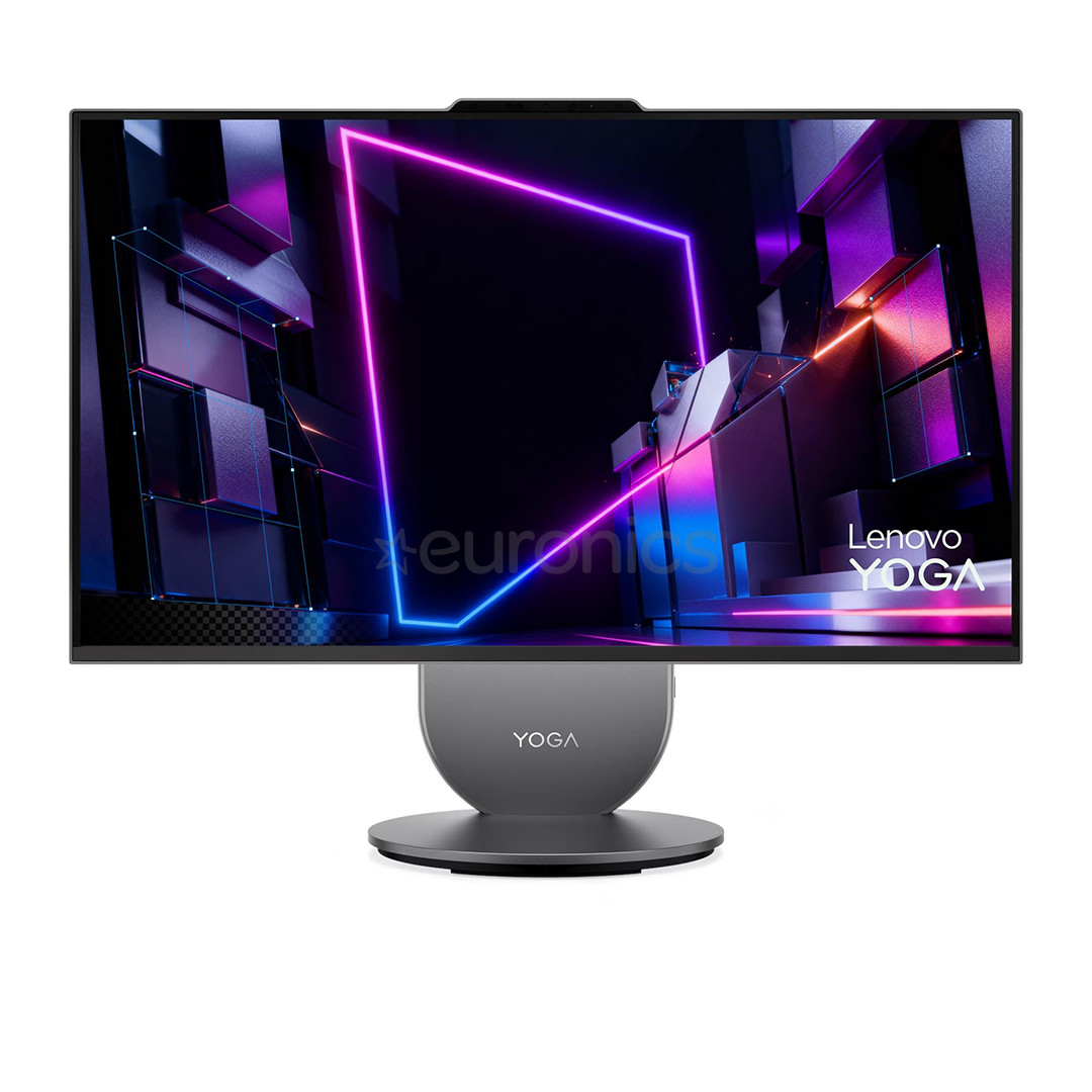 Lenovo Yoga AIO 27IPH11, 27'', QHD, IPS, 120 Hz, Ultra 7, 32 GB, 1 TB, pelēka - Dators F0JR0011NT