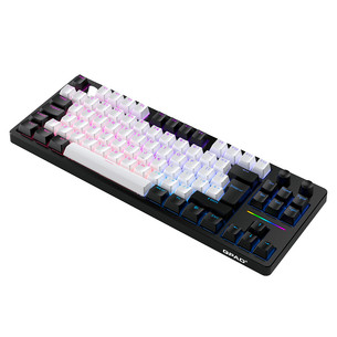 QPAD Loop TKL Model 3, SWE, balta/melna - Bezvadu klaviatūra