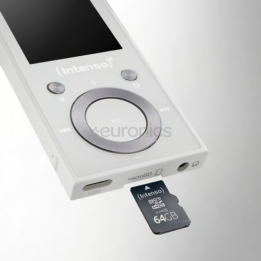 Intenso Video Scooter BT, 64 GB, white - Music player