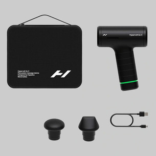 Hyperice Hypervolt Go 3, black - Massage gun