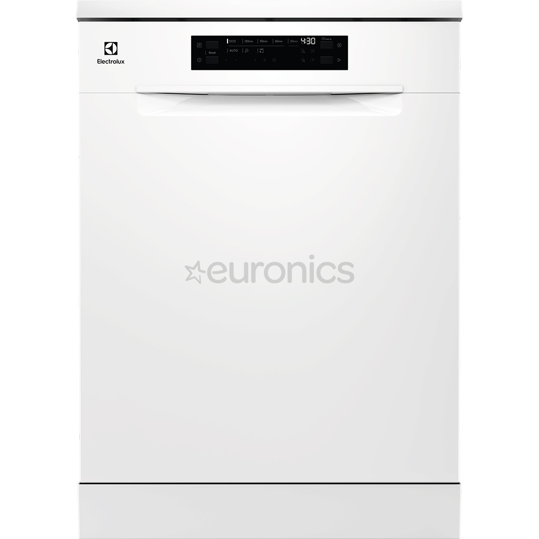 Electrolux 600 Series SmartSelect, 14 place settings, white - Free standing dishwasher