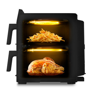 Tefal Easy Fry Crispy Stack, 10 L, 2700 W, black - Air fryer