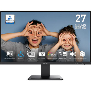 MSI PRO MP273U, 27'', UHD, IPS, black - Monitor
