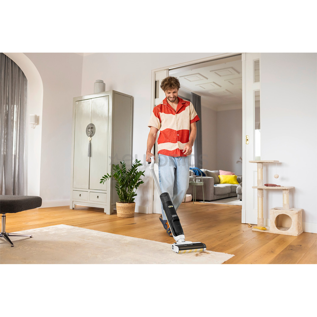 Kärcher FCV 3 Extra+, black - Vacuum mop
