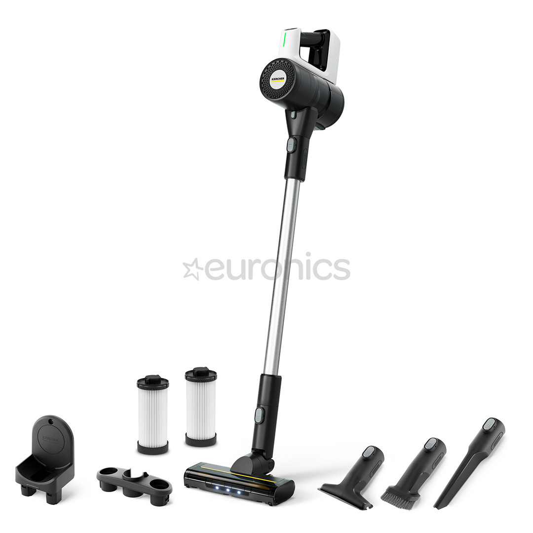 Kärcher VCS 3 Nano Hygiene, balta/melna - Bezvadu putekļu sūcējs