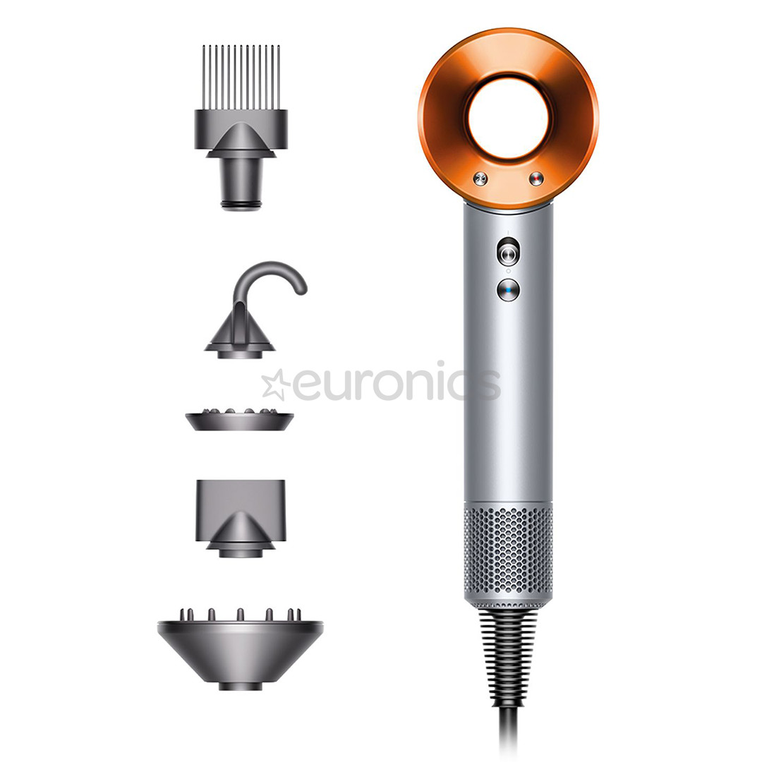 Dyson Supersonic™, 1600 W, niķeļa/vara - Matu fēns SUPERSONICNCHD07