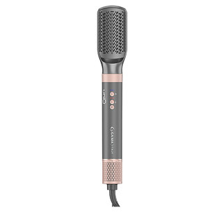 GA.MA uniQ Flow, 1550 W, pelēka/rozā - Matu veidotājs