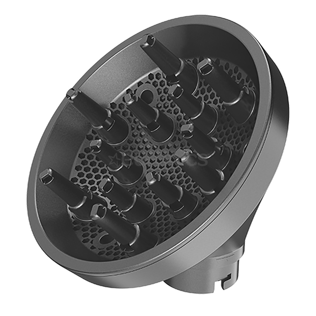 GA.MA uniQ Flow, 1550 W, pelēka/rozā - Matu veidotājs