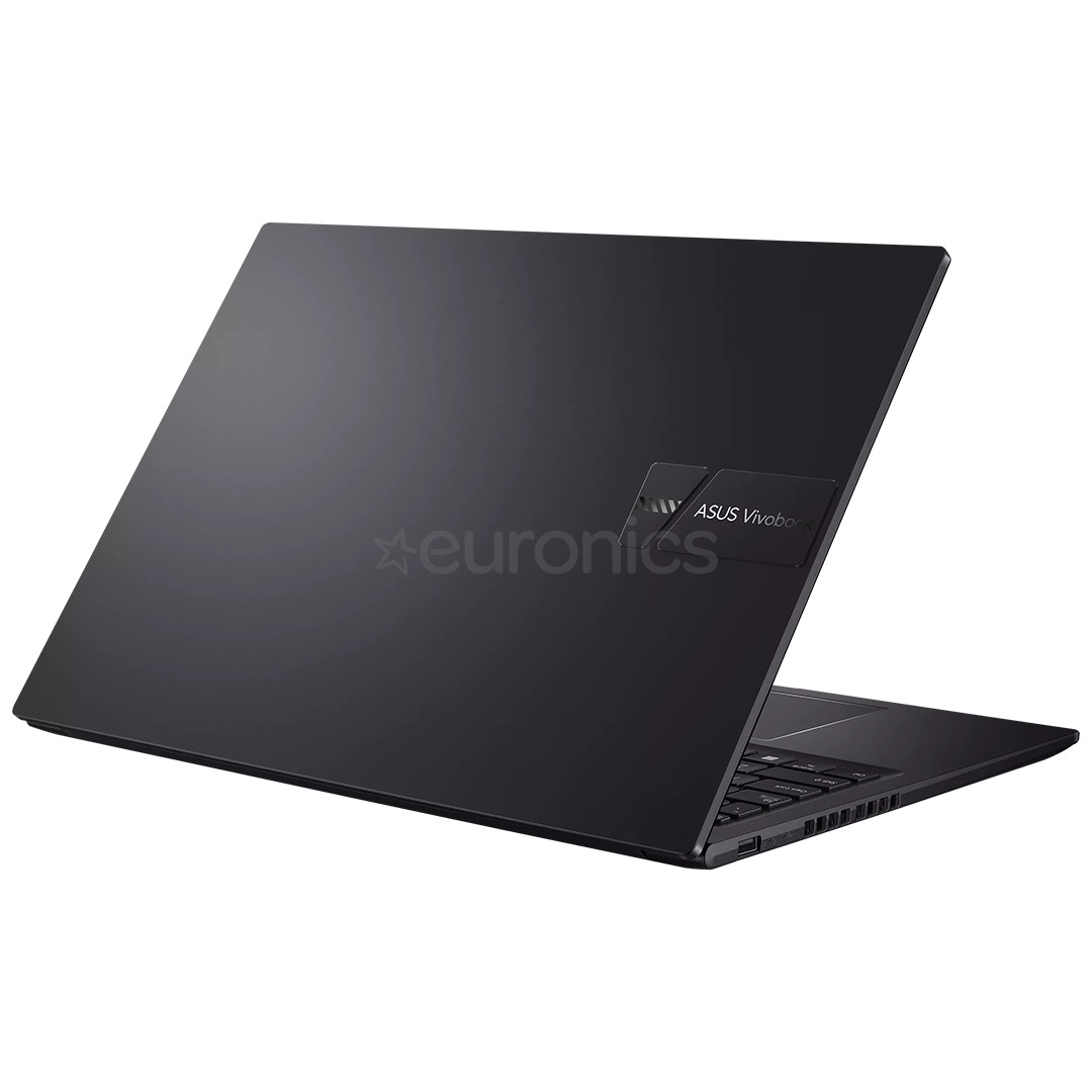 Asus Vivobook 16, 16'', WUXGA, Ryzen 7, 16 GB, 1 TB, ENG, melna - Portatīvais dators