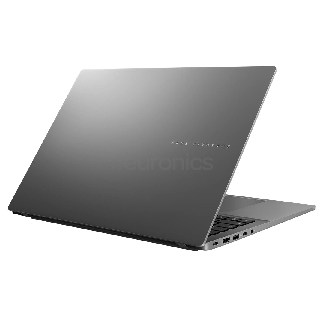 Asus Vivobook S16, 16'', WUXGA, Ryzen 7, 16 GB, 1 TB, ENG, melna - Portatīvais dators