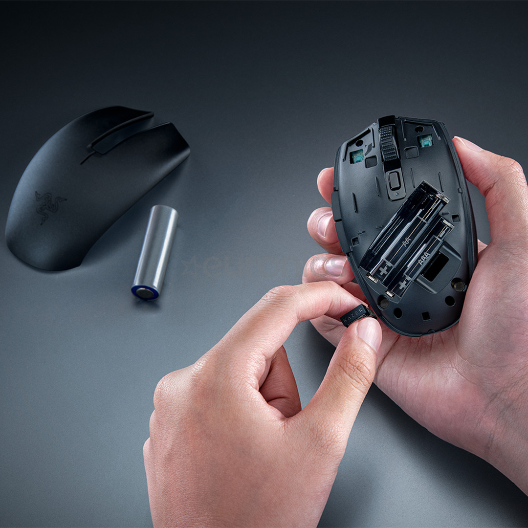 Razer Orochi V2 (2026), melna - Bezvadu datorpele