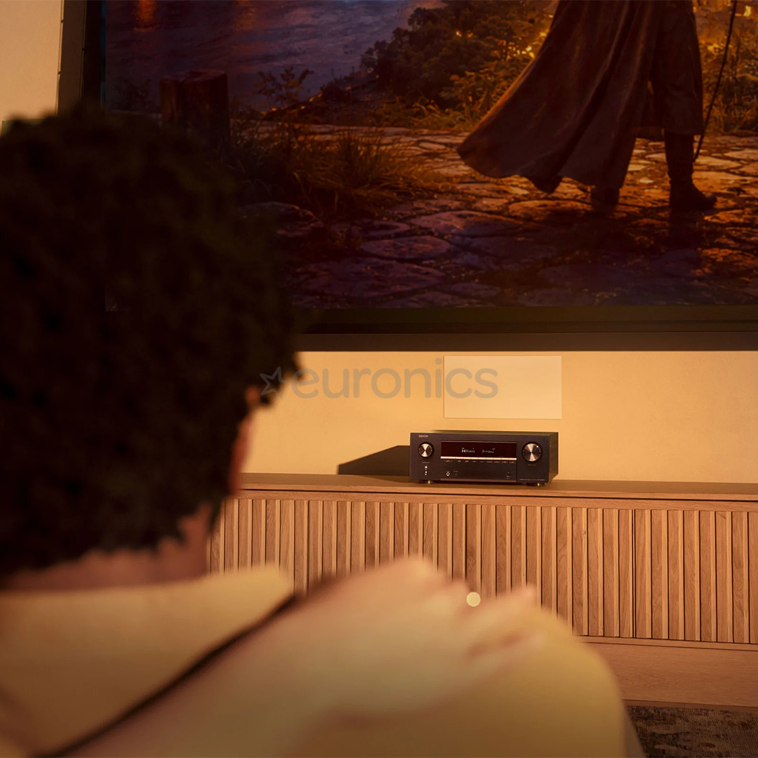 Denon AVC-X3900H, 9.4, 4K/8K, melna - Resīveris