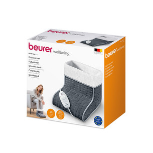 Beurer, pelēka/balta - Kāju sildītājs