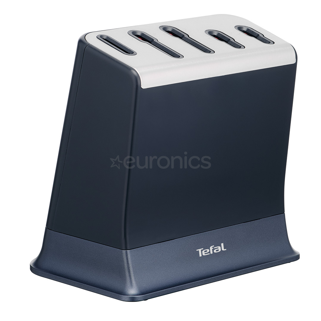 Tefal EverSharp, 5 piederumi, nerūsējošā tērauda - Nažu komplekts ar statīvu