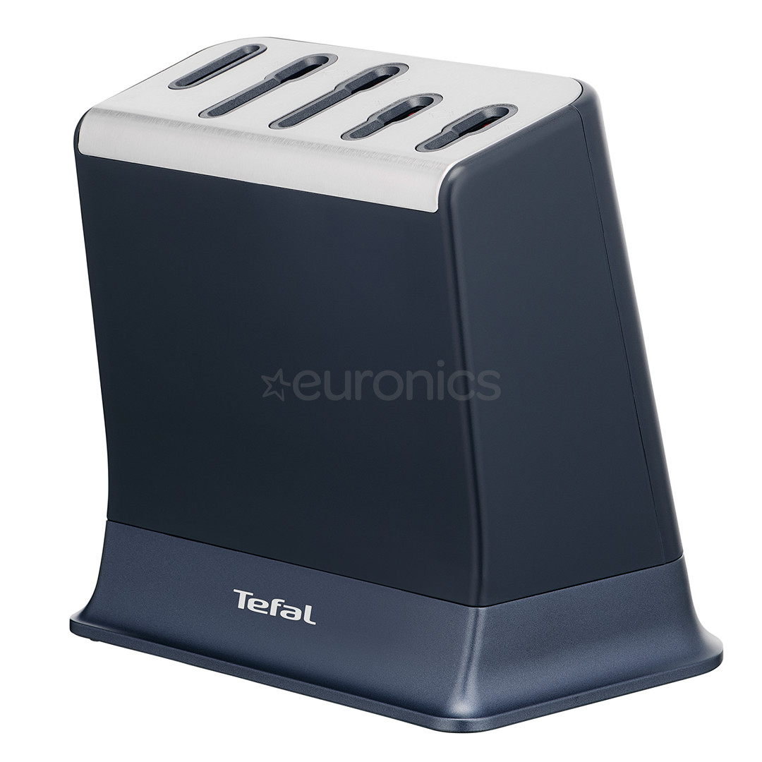 Tefal EverSharp, 5 piederumi, nerūsējošā tērauda - Nažu komplekts ar statīvu