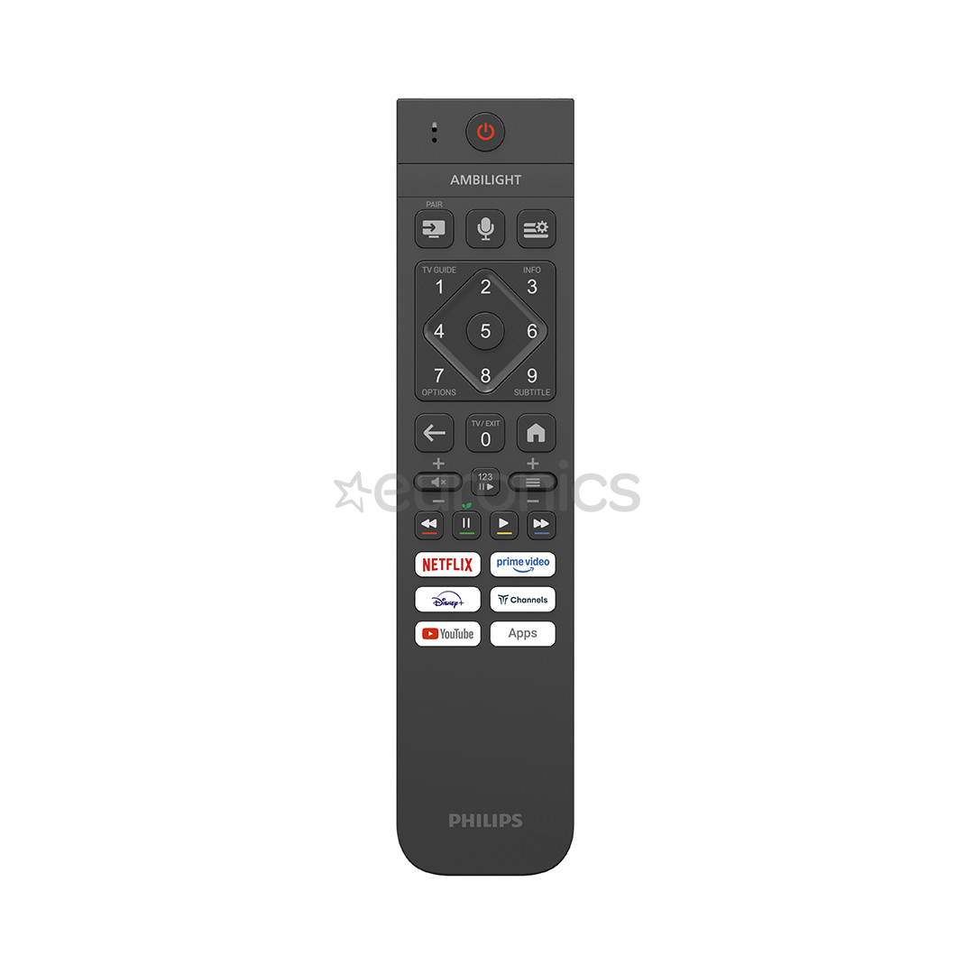 Philips PQS8631, 55'', 4K UHD, QLED, black - TV