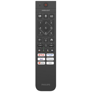 Philips PQS8611, 50'', 4K UHD, QLED, black - TV