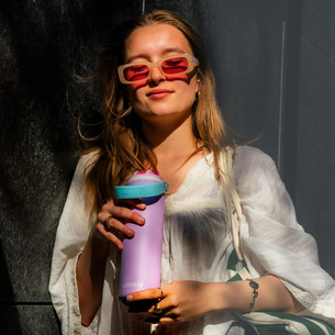 Kambukka Dupla Insulated, Lilac Puff, 600 ml, lilac - Water bottle