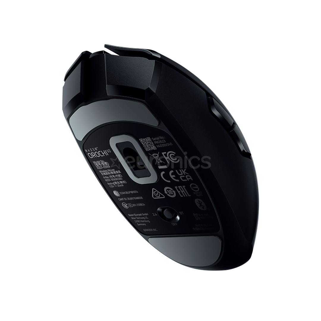 Razer Orochi V2 (2026), melna - Bezvadu datorpele