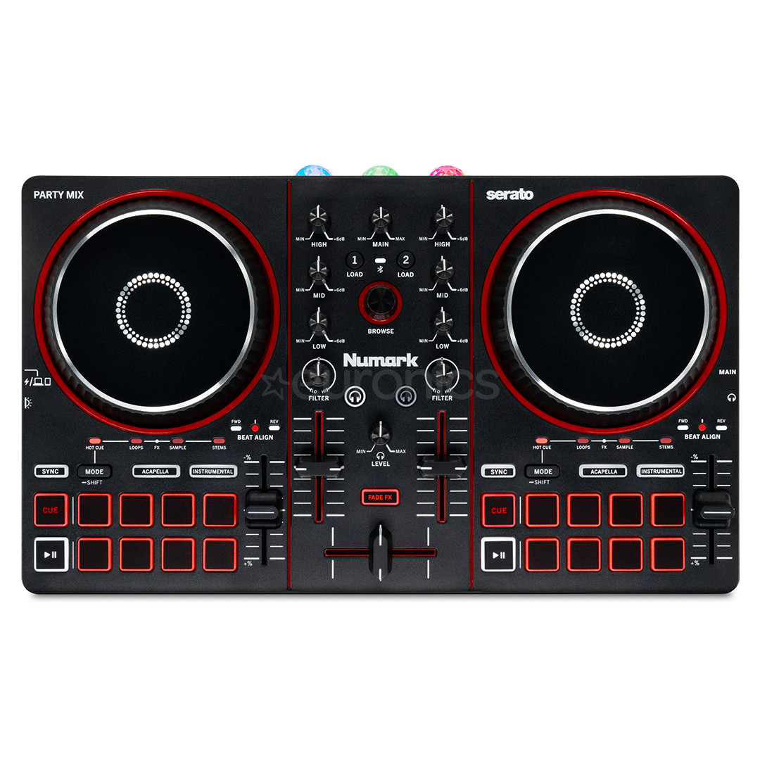 Numark PartyMix III, melna - DJ kontrolieris