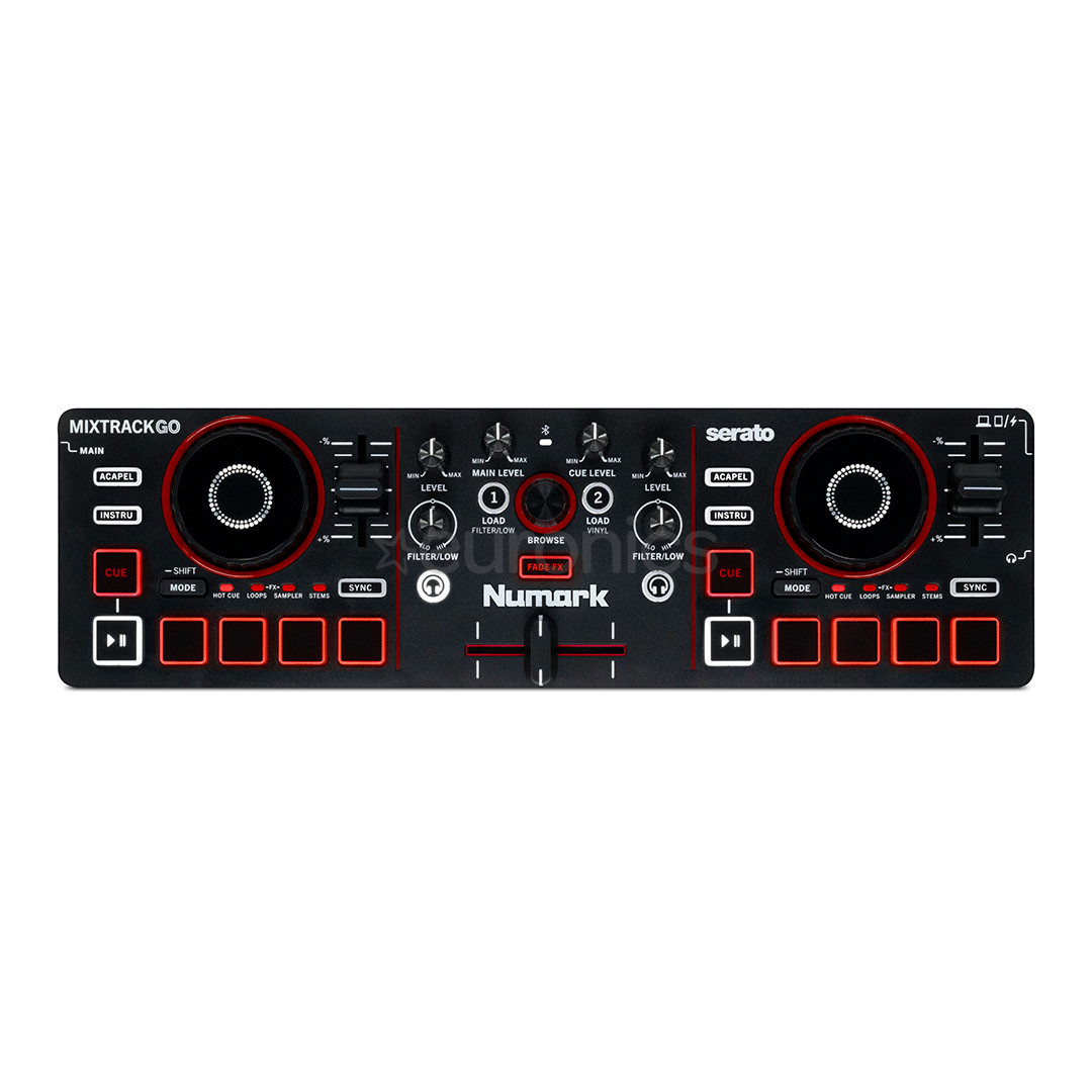 Numark MixTrack Go, black - DJ controller MIXTRACKGO