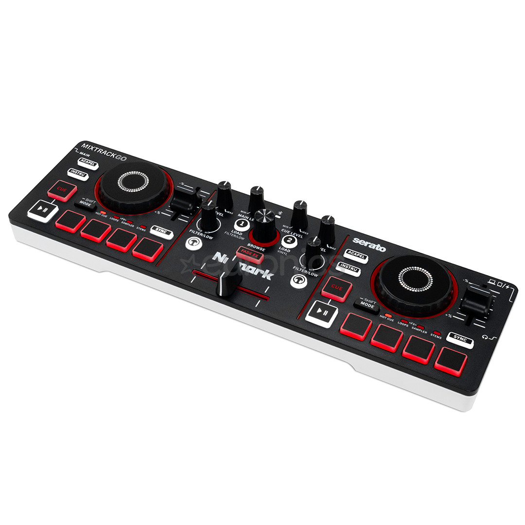 Numark MixTrack Go, black - DJ controller